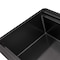 Ruvati 45-inch Gunmetal Black Stainless Steel Workstation Two-Tiered Ledge Undermount Kitchen Sink RVH6333BL - alternate 5